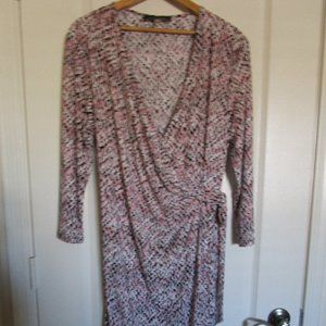 Evan Picone Faux Wrap Dress